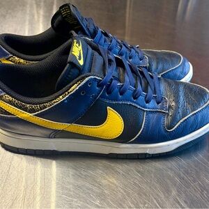 Nike Dunk Low “Michigan”